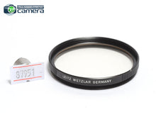 Load image into Gallery viewer, Leica E55 55mm UVa Filter Black 13373 *EX+*