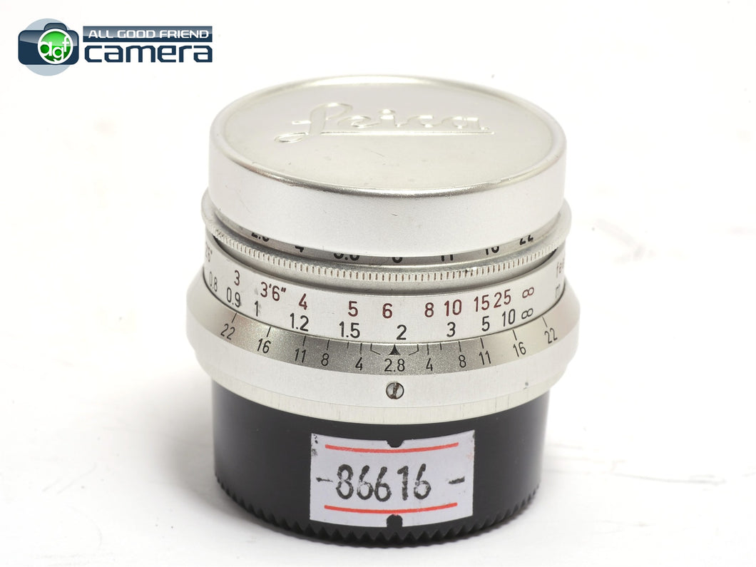 Leica Summaron 35mm F/2.8 Lens L39/LTM Screw Mount