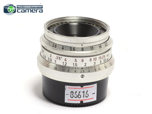 Leica Summaron 35mm F/2.8 Lens L39/LTM Screw Mount