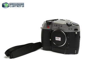 Leica R9 Film SLR Camera Anthracite Finish w/Motor Drive *EX*
