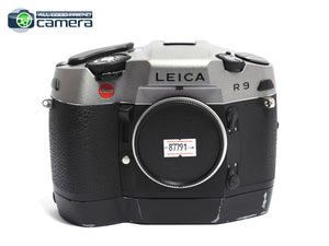 Leica R9 Film SLR Camera Anthracite Finish w/Motor Drive *EX*
