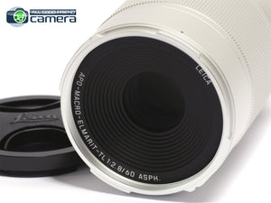 Leica APO-Macro-Elmarit-TL 60mm f/2.8 ASPH. Lens Silver 11087 *BRAND NEW*