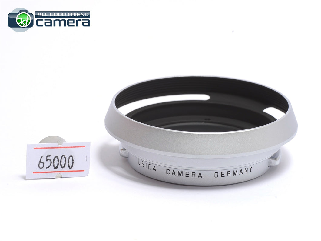 Original Leica Vented Lens Hood Silver for Summicron Summilux M 35mm Lens *NEW*