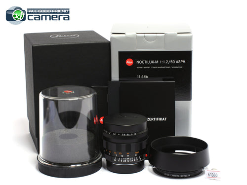 Leica Noctilux-M 50mm F/1.2 ASPH. Lens Black 11686 *BRAND NEW*