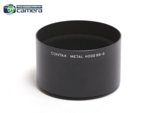 Contax G Sonnar 90mm F/2.8 Lens Black w/GG-3 Hood Set *MINT*