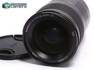 Leica Summarit-S 35mm F/2.5 ASPH. CS Lens *MINT*