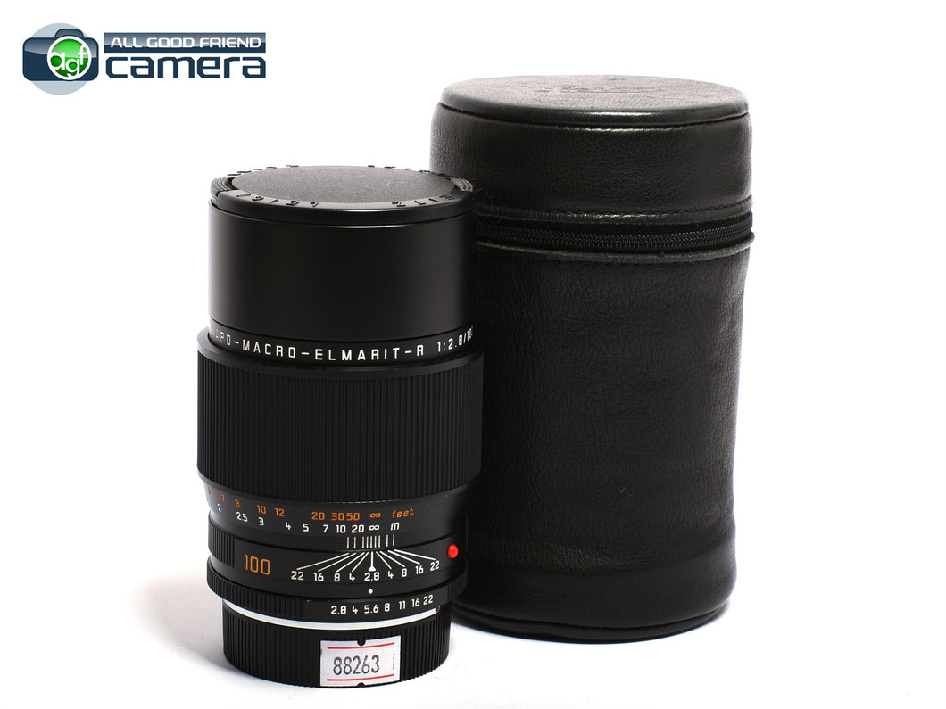 Leica APO-Elmarit-R 100mm F/2.8 E60 Macro Lens *EX*