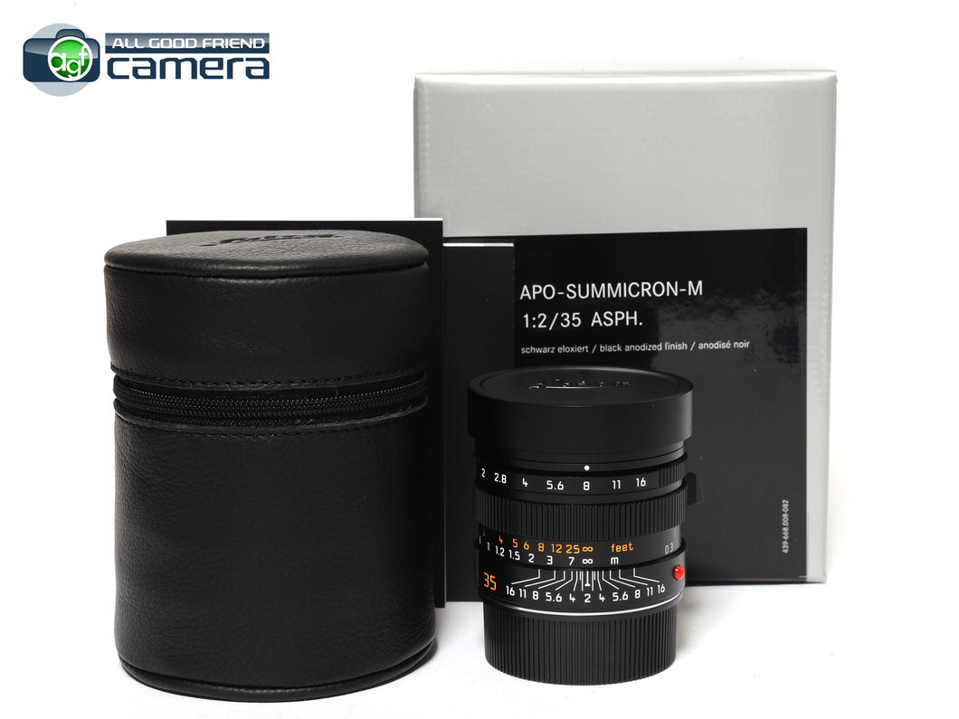 Leica APO-Summicron-M 35mm F/2 ASPH. Lens Black 11699 *BRAND NEW*