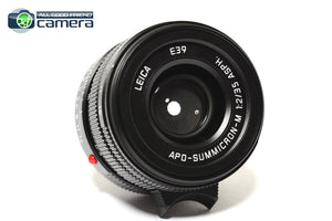 Leica APO-Summicron-M 35mm F/2 ASPH. Lens Black 11699 *BRAND NEW*