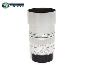 Leica Summicron-M 90mm F/2 E55 Lens Pre-ASPH. Silver/Chrome *EX+ in Box*
