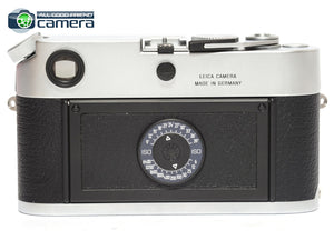 Leica M6 TTL Film Rangefinder Camera Silver 0.72 Viewfinder *EX+ in Box*