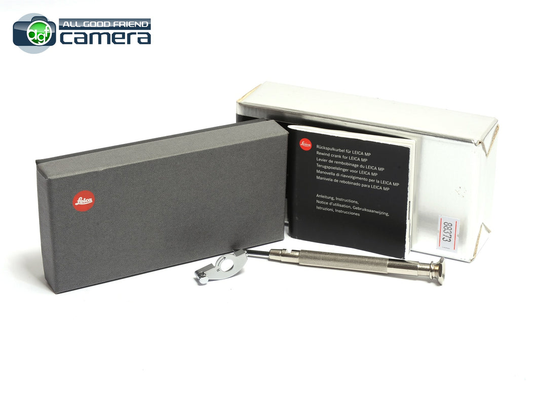 Leica Rewind Crank Silver 14437 for M2/M3/MP Cameras *MINT in Box*