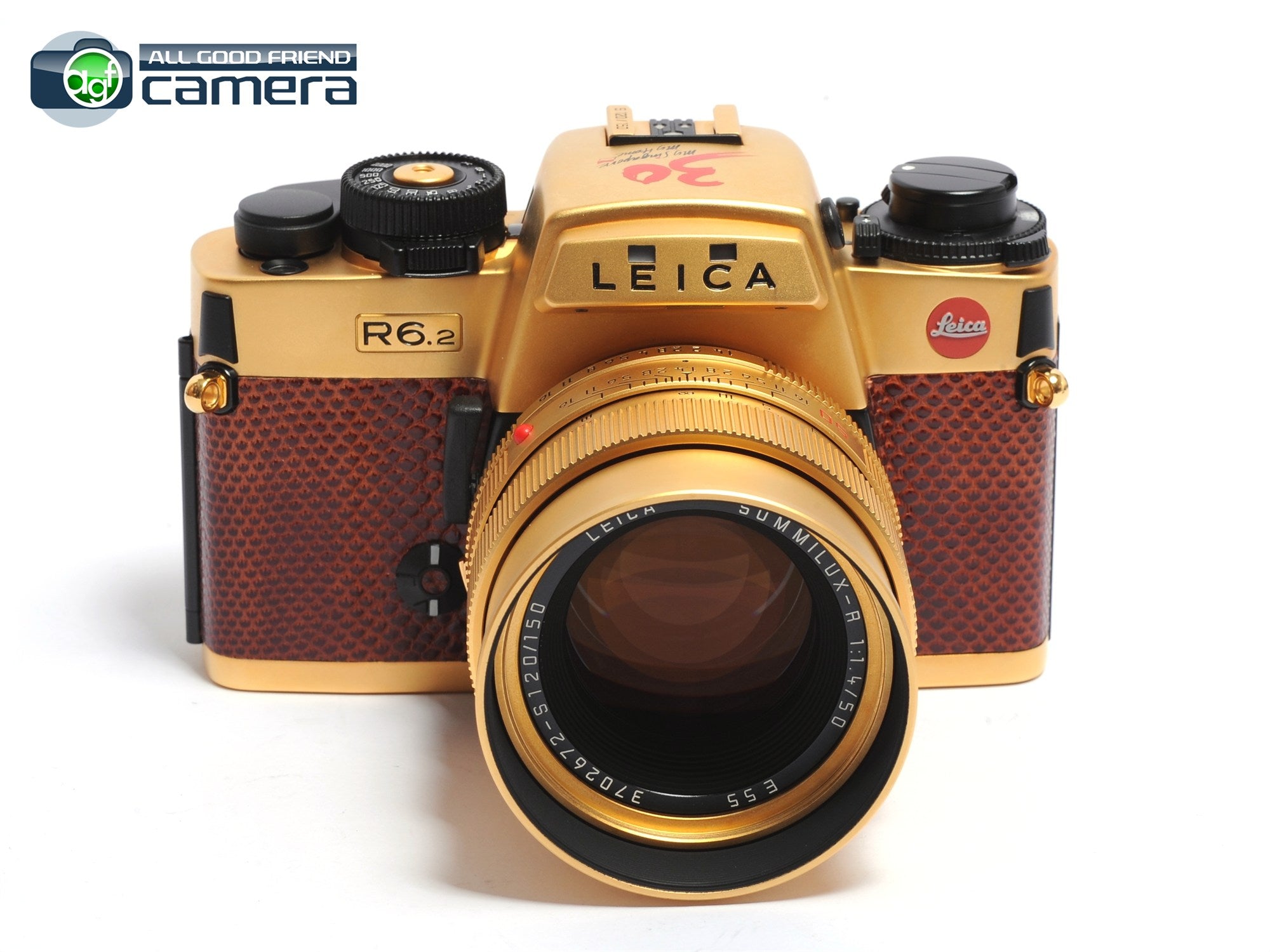 Leica R6.2 Camera Singapore  Years Gold Edition wmm F.4