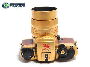 Leica R6.2 Camera Singapore 30 Years Gold Edition w/50mm F/1.4 Lens *NEW*