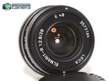 Load image into Gallery viewer, Leica Elmarit-R 28mm F/2.8 E48 Lens R-Only Late #357 *MINT in Box*