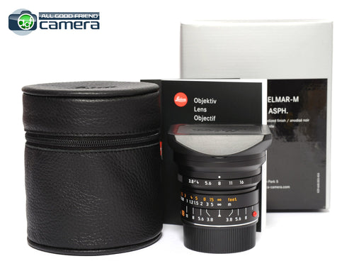 Leica Super-Elmar-M 18mm F/3.8 ASPH. Lens Black 11649 *BRAND NEW*