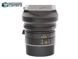 Leica Super-Elmar-M 18mm F/3.8 ASPH. Lens Black 11649 *BRAND NEW*