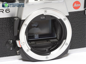 Leica R6 Film SLR Camera Silver 10071 *EX+ in Box*