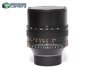 Leica Noctilux-M 50mm F/0.95 ASPH. Lens Black 11602 *EX+ in Box*