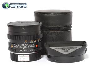 Leica Elmarit-R 24mm F/2.8 E60 ROM Lens Late *MINT*