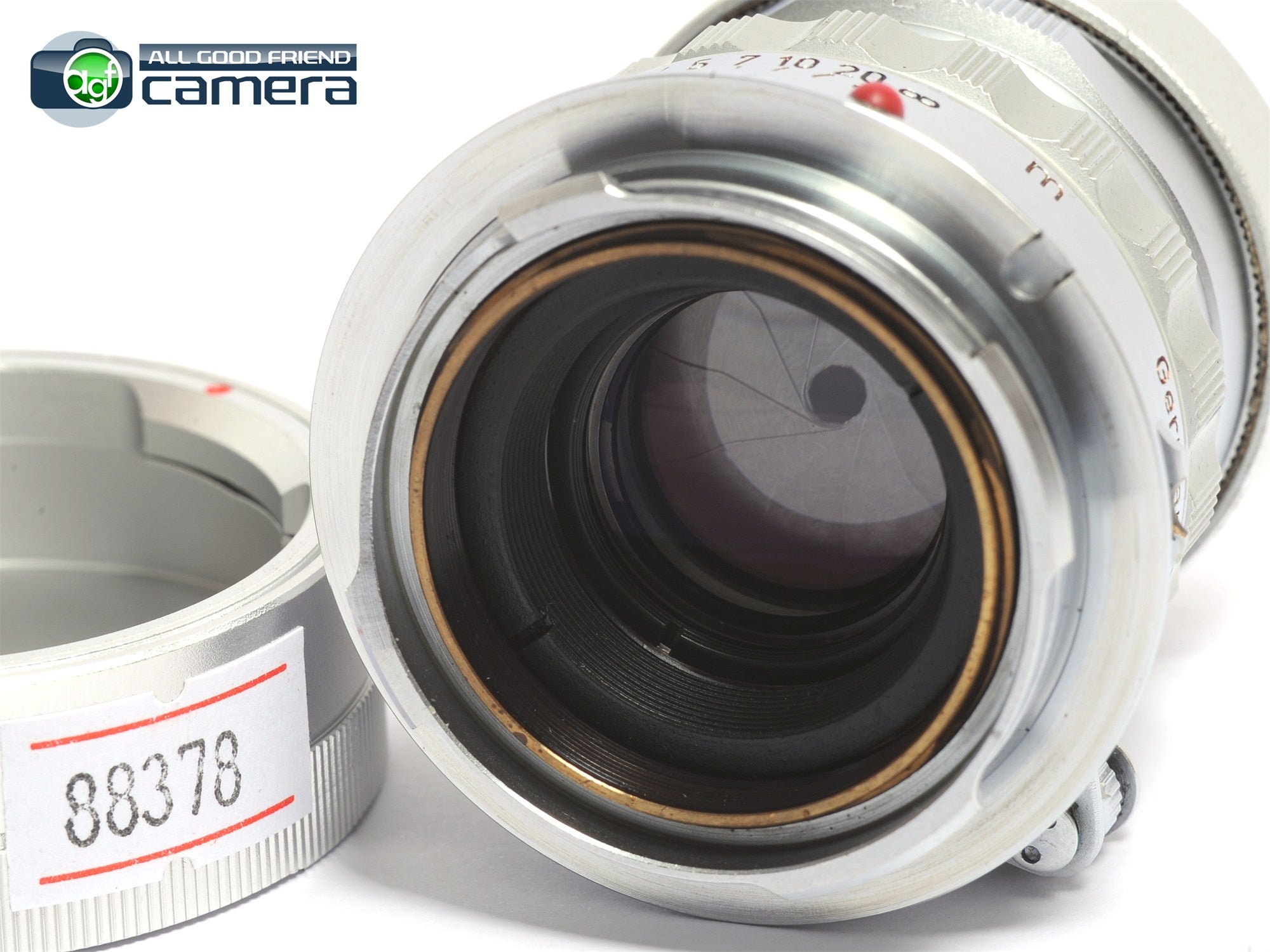 Leica Summicron M 50mm F/2 Lens Rigid Ver.1 Silver – AGFCamera