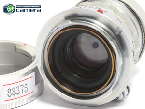 Leica Summicron M 50mm F/2 Lens Rigid Ver.1 Silver