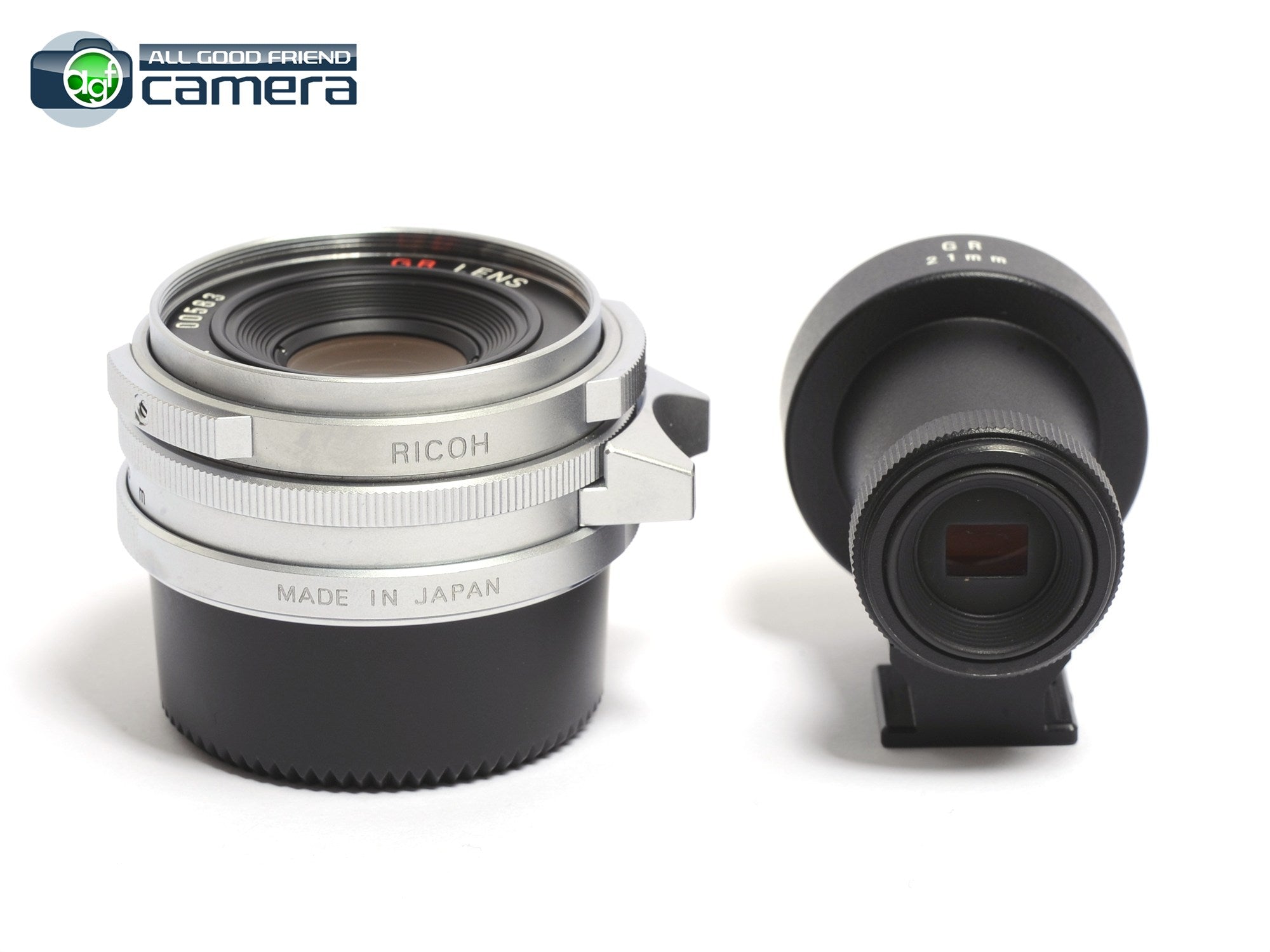 Ricoh GR 21mm F/3.5 Lens Silver Leica L39/LTM Screw Mount – AGFCamera