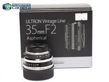 Load image into Gallery viewer, Voigtlander Ultron 35mm F/2 Vintage Aspherical Lens Leica M Mount *MINT- in Box*