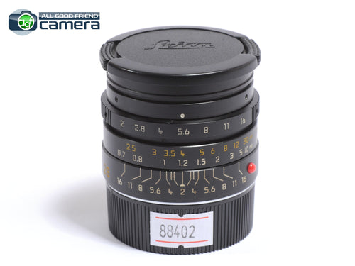 Leica Summicron-M 28mm F/2 ASPH. Ver.1 Lens Black 11604