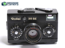 Load image into Gallery viewer, Rollei 35 SE Film P&amp;S Camera Black w/Sonnar 40mm F/2.8 HFT Lens *EX+*