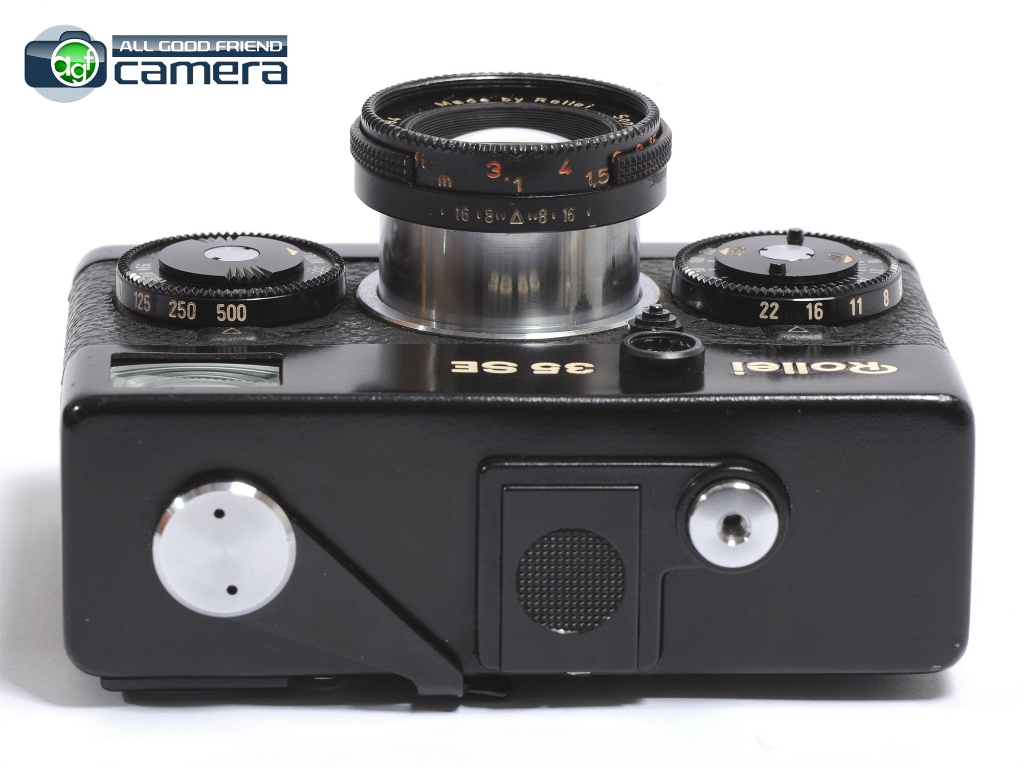 Rollei 35 SE Film P&S Camera Black w/Sonnar 40mm F/2.8 HFT Lens 