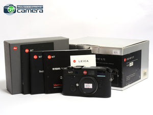 Leica M7 Film Rangefinder Camera 0.72 Black Japan Version *EX+ in Box*