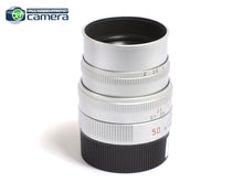 Load image into Gallery viewer, Leica Summicron-M 50mm F/2 E39 Lens Ver.5 Silver *EX+*