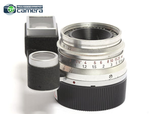 Leica Leitz Summaron M 35mm F/2.8 Lens w/Goggle for M3 Camera
