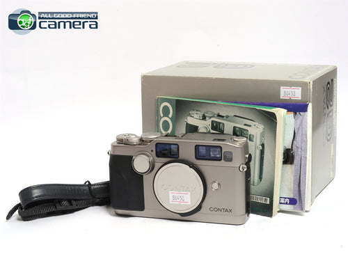Contax G2 Film Rangefinder Camera Titanium Silver *MINT- in Box*