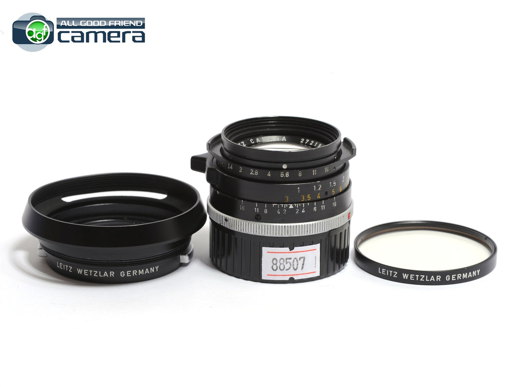 Leica Leitz Summilux M 35mm F/1.4 Lens Ver.2 Black Canada