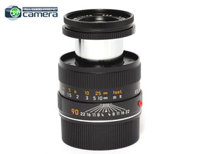 Leica Macro-Elmar-M 90mm F/4 6Bit Lens Set w/Angle Finder 11629 *MINT- in Box*