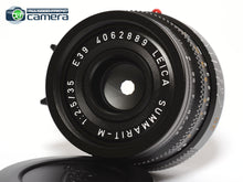 Load image into Gallery viewer, Leica Summarit-M 35mm F/2.5 E39 Lens 6Bit Black 11643 *MINT*