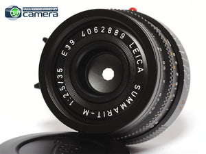 Leica Summarit-M 35mm F/2.5 E39 Lens 6Bit Black 11643 *MINT*