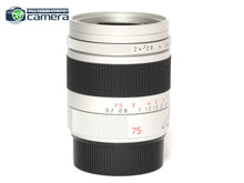 Load image into Gallery viewer, Leica Summarit-M 75mm F/2.4 6Bits Lens Silver 11683 *MINT in Box*