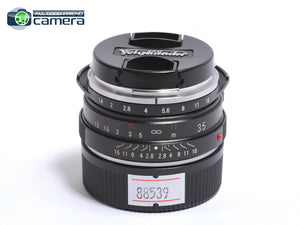 Voigtlander Nokton Classic 35mm F/1.4 VM Lens Leica M Mount *EX+*