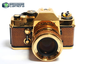 Contax RTS Camera Gold Ltd. Edition w/Planar 50mm F/1.4 Lens *MINT-*