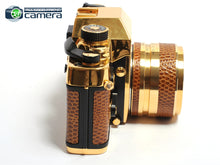 Load image into Gallery viewer, Contax RTS Camera Gold Ltd. Edition w/Planar 50mm F/1.4 Lens *MINT-*