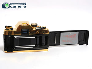 Contax RTS Camera Gold Ltd. Edition w/Planar 50mm F/1.4 Lens *MINT-*