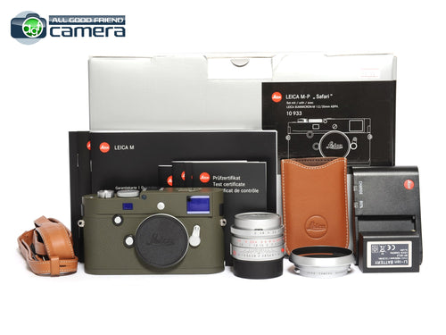 Leica M-P 240 'Safari Edition' Camera Kit w/35mm F/2 ASPH. Lens 10933 *MINT-*