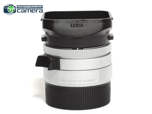 Leica Summicron-M 35mm F/2 ASPH. Ver.1 Lens Silver Chrome 11882 *MINT- in Box*