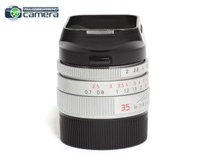 Leica Summicron-M 35mm F/2 ASPH. Ver.1 Lens Silver Chrome 11882 *MINT- in Box*