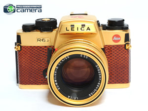 Leica R6.2 Camera Singapore 30 Years Gold Edition w/50mm F/1.4 Lens *MINT*