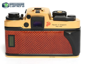 Leica R6.2 Camera Singapore 30 Years Gold Edition w/50mm F/1.4 Lens *MINT*