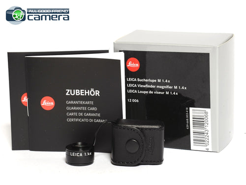 Leica Viewfinder Magnifier M 1.4x 12006 for M Series Cameras *BRAND NEW*